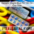 Generic Viagra Blue Pill 100 On One Side 39